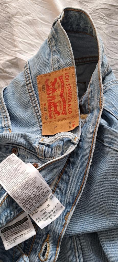 Levi's 501 spijkerbroek W33 L30, Ophalen of Verzenden