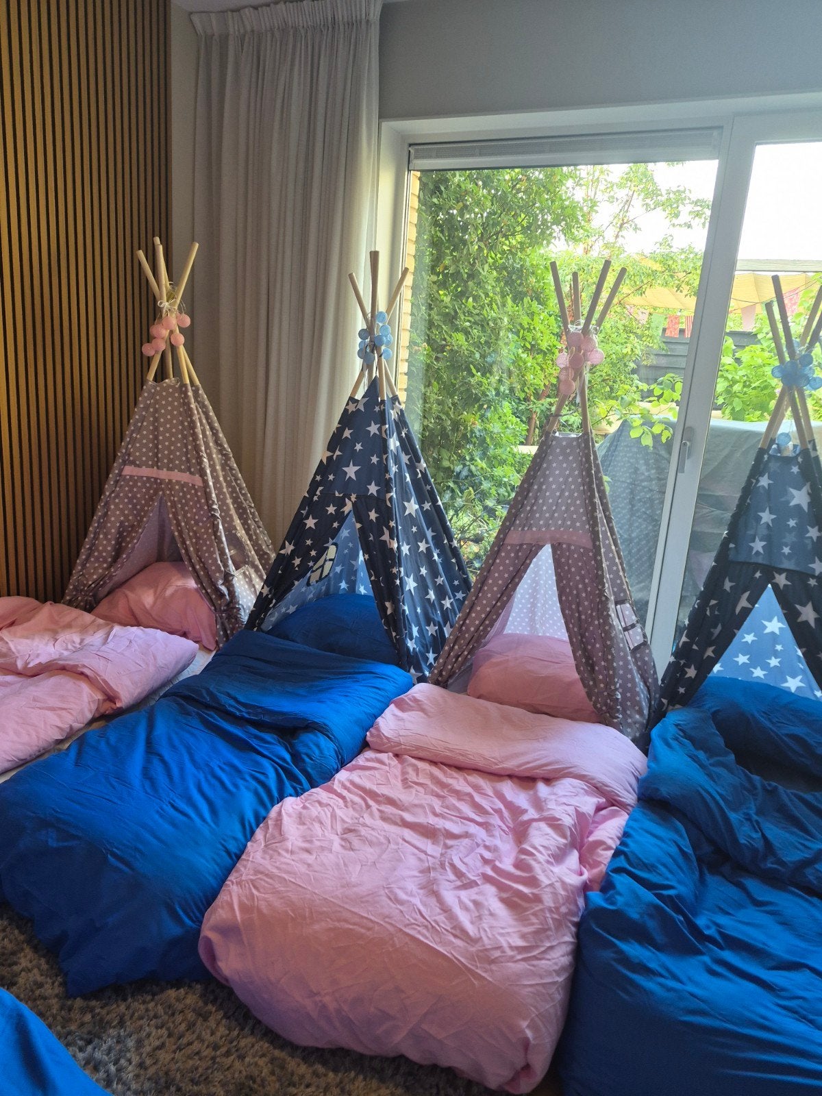 te huur slaapfeest , tipi tentjes kinderfeest, Ophalen, Nieuw, Verjaardag
