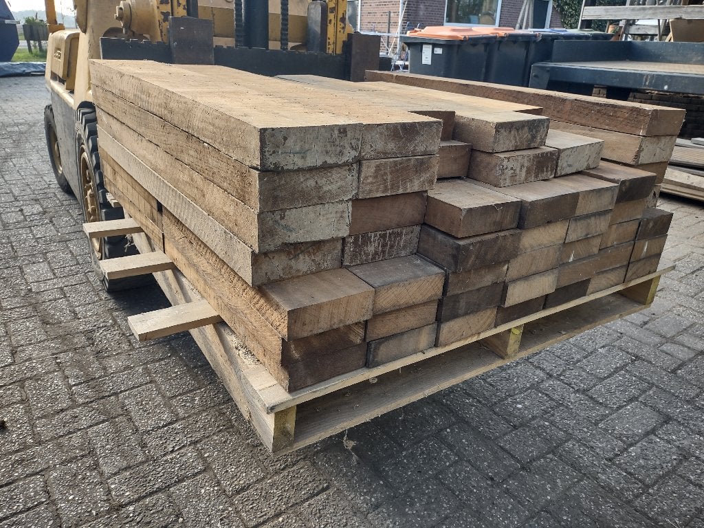 Hardhouten balkjes, Ophalen, 25 tot 50 mm, Nieuw, Balk