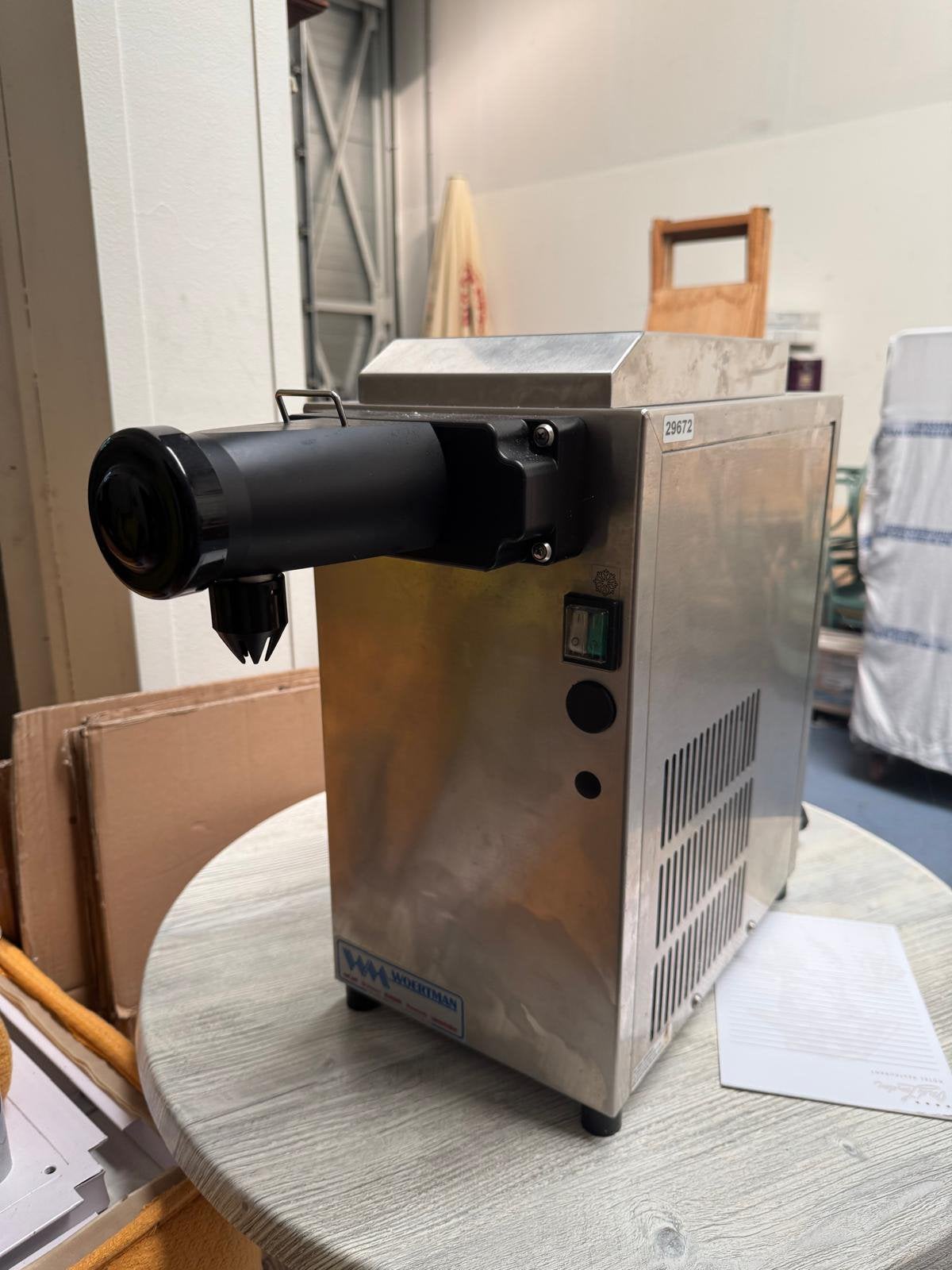 Slagroom machine, Ophalen, Zo goed als nieuw