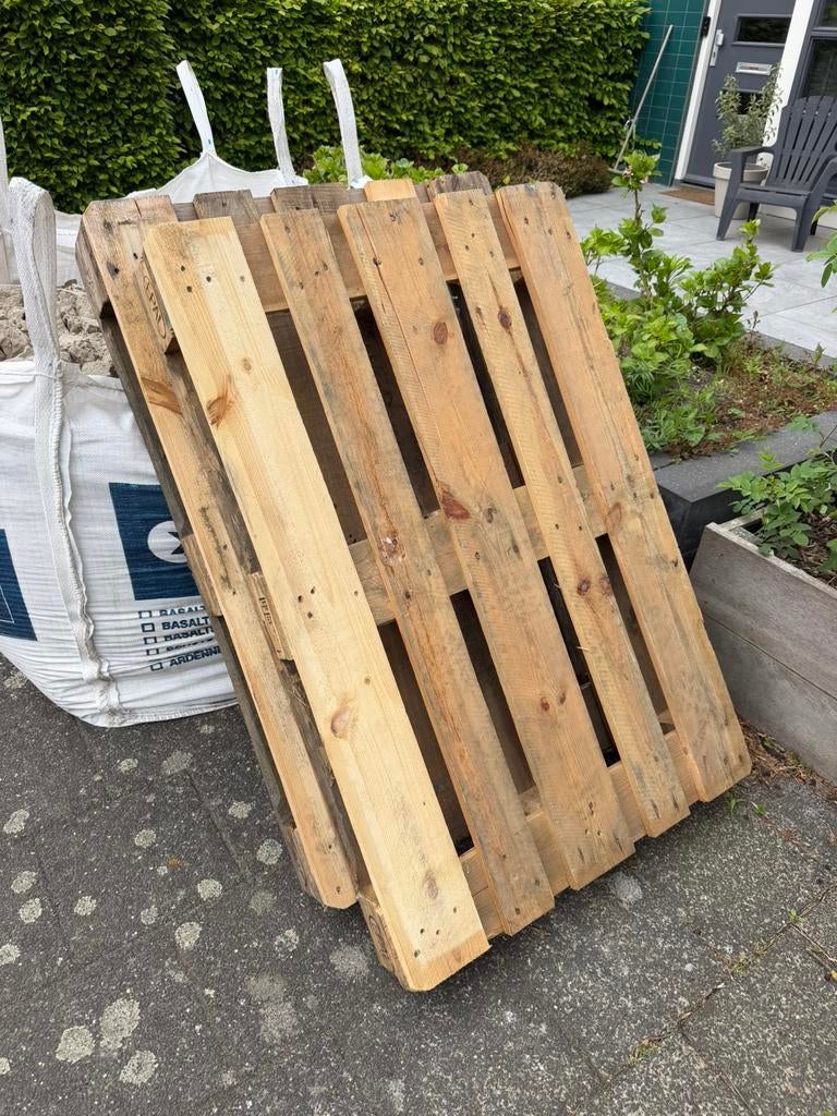 Gratis: 2 x EURO Pallet, Ophalen, Zo goed als nieuw, 50 mm of meer, Minder dan 200 cm