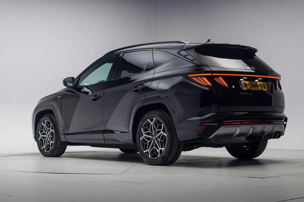 Hyundai Tucson 1.6 T-GDI HEV N Line Aut. [ Trekhaak 360°Cam, Automaat, 1350 kg, Gebruikt, 4 cilinders