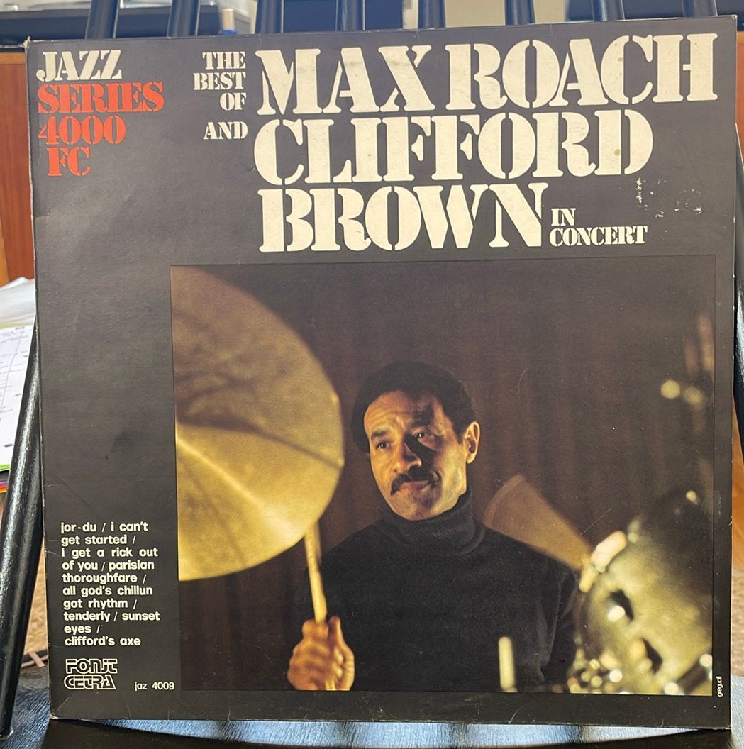 Max Roach / Clifford Brown - in concert 1956, LP, Gebruikt, Reissue, Ophalen of Verzenden