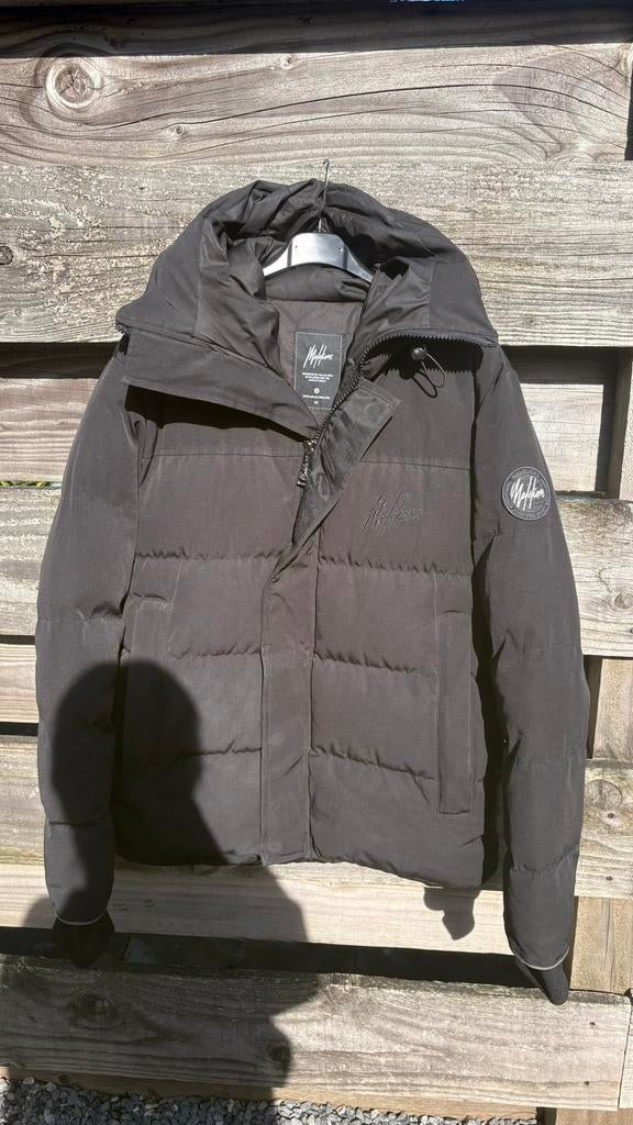 Malelions winterjas, Ophalen of Verzenden, Zo goed als nieuw, Maat 48/50 (M), Zwart