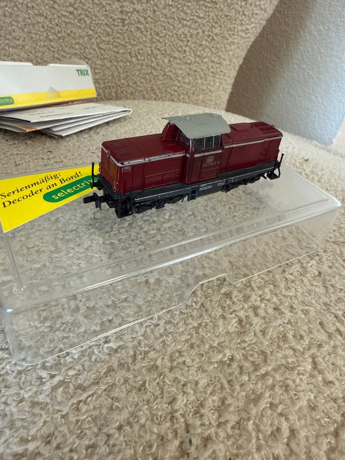 Minitrix BR 212 Locomotief - digitaal