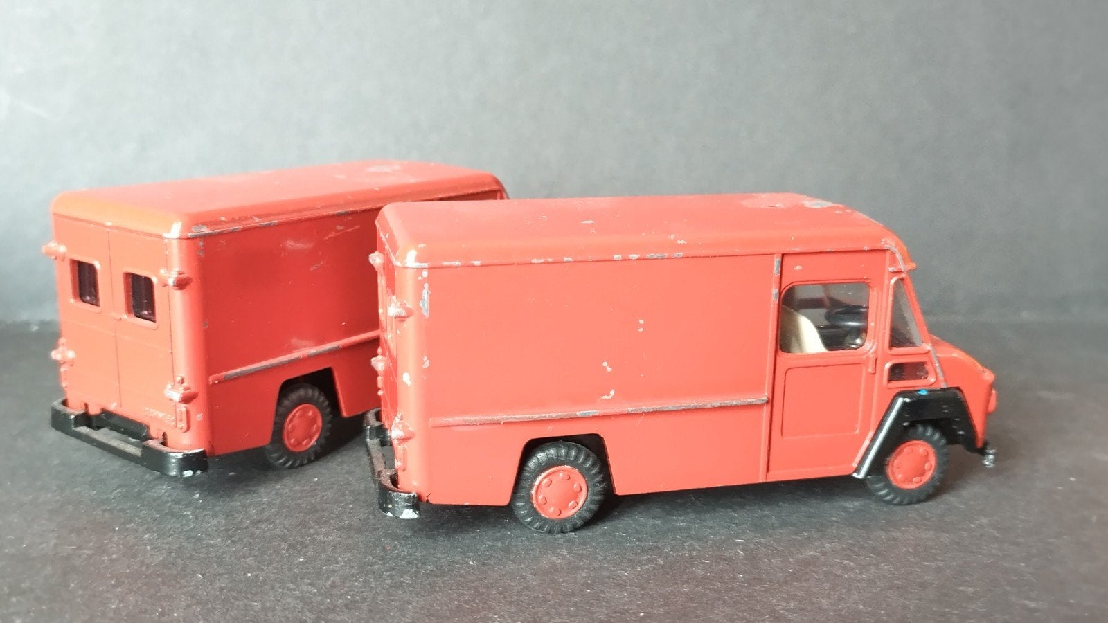 Commer Walkthrough Parcel Van 1:50 Lion Car Pol, Gebruikt, ., Lion Car, Verzenden