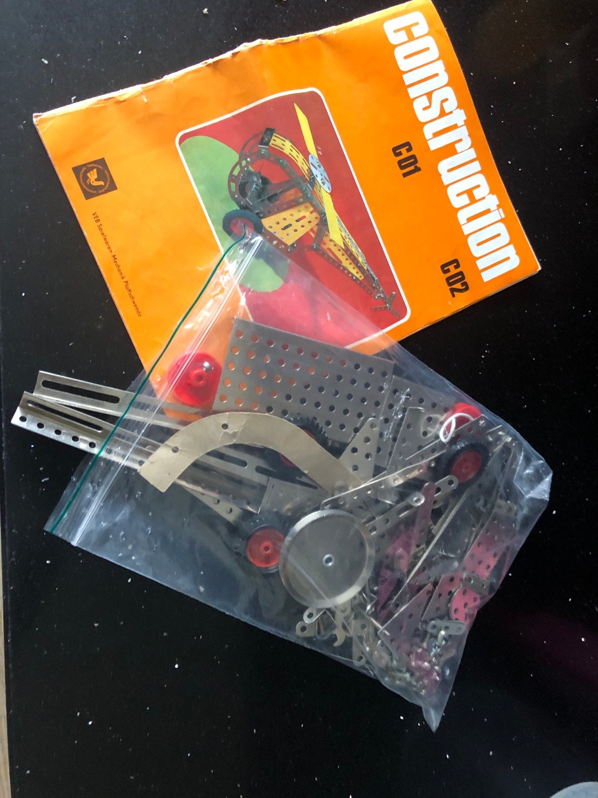 Vintage Constructie Speelgoed Set met Handleiding, Ophalen of Verzenden, Gebruikt, Overige merken