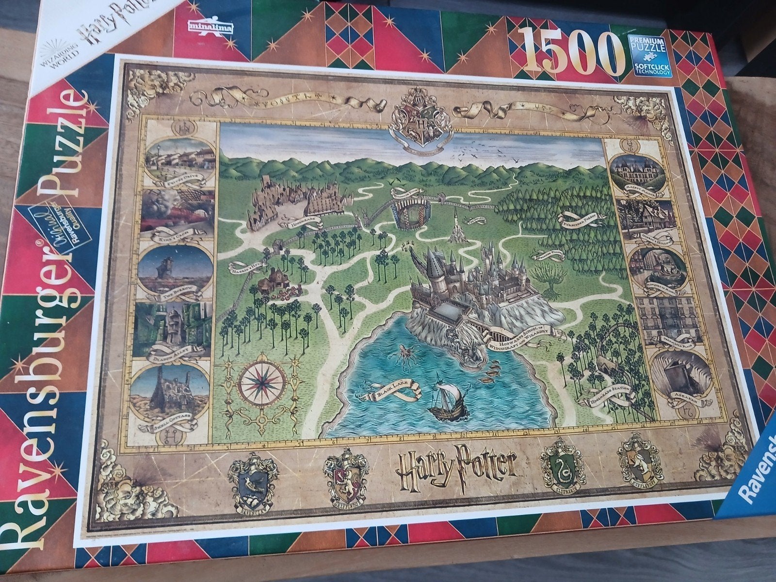 Harry Potter Puzzle Ravensburger 1500 stukken, Ophalen of Verzenden, Zo goed als nieuw
