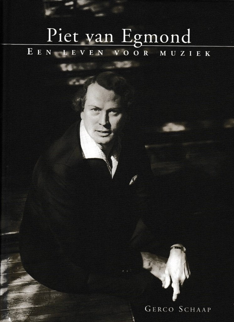 GERCO SCHAAP - PIET VAN EGMOND - EEN LEVEN VOOR MUZIEK, Muziek en Instrumenten, Bladmuziek, Orgel, Gebruikt, Ophalen of Verzenden