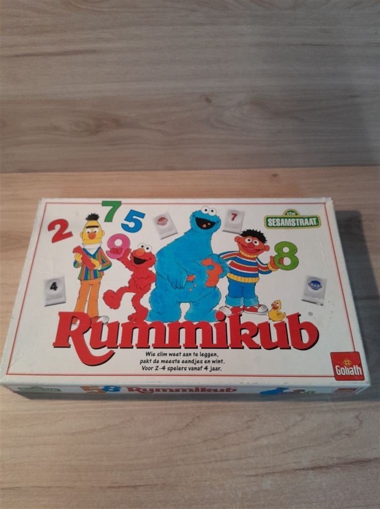 Rummikub sesamstraat editie - s6097, Verzenden, Zo goed als nieuw