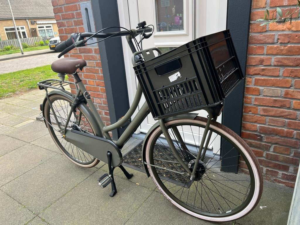 Cortina U4 Transport Meisjes/Damesfiets T7 Naafdynamo, Fietsen en Brommers, Fietsen | Dames | Damesfietsen, 53 tot 56 cm, Versnellingen