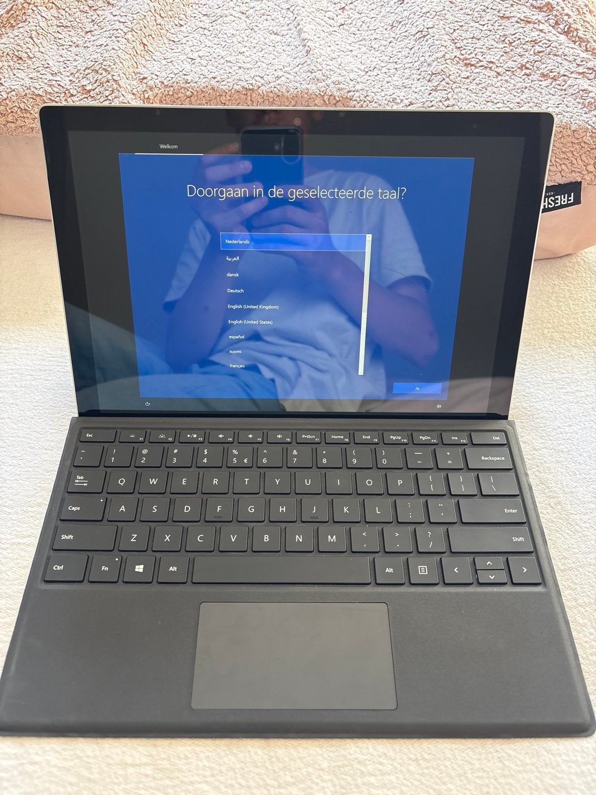 Microsoft Surface Pro 5, Computers en Software, Windows Laptops, Gebruikt, 2 tot 3 Ghz, Qwerty, 8 GB