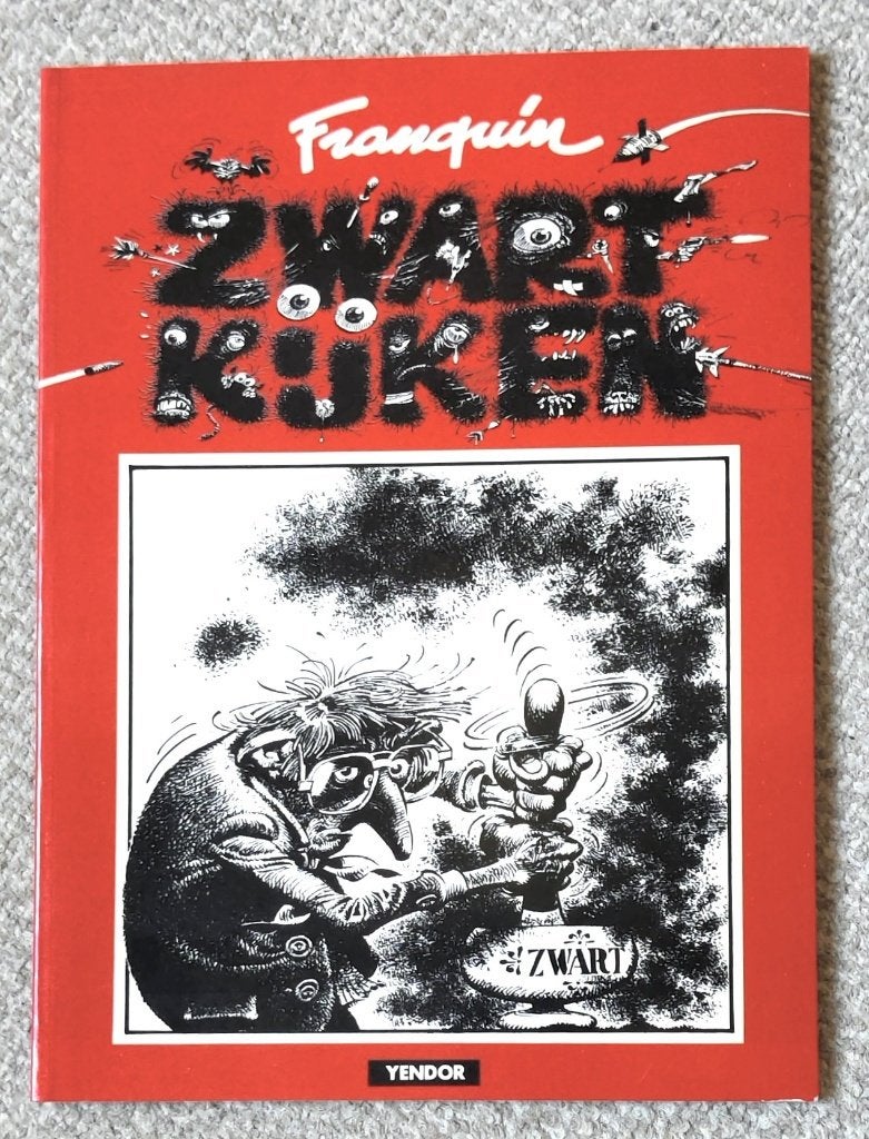 Stripalbum Zwartkijken van Franquin 1981 in zeer goede staat, Boeken, Eén stripboek, Ophalen of Verzenden, Zo goed als nieuw
