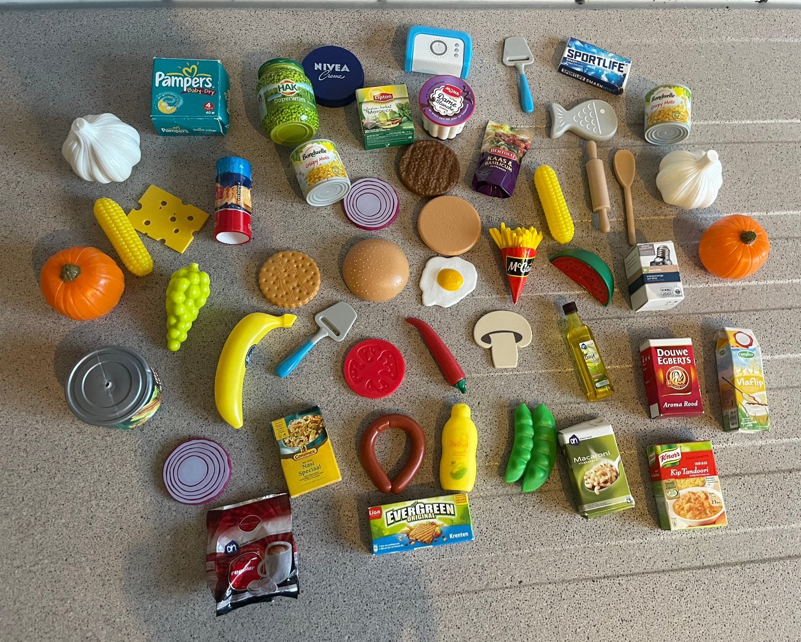 50 mini’s boodscahppen mini AH (pakket nr 4), Albert Heijn, Ophalen of Verzenden