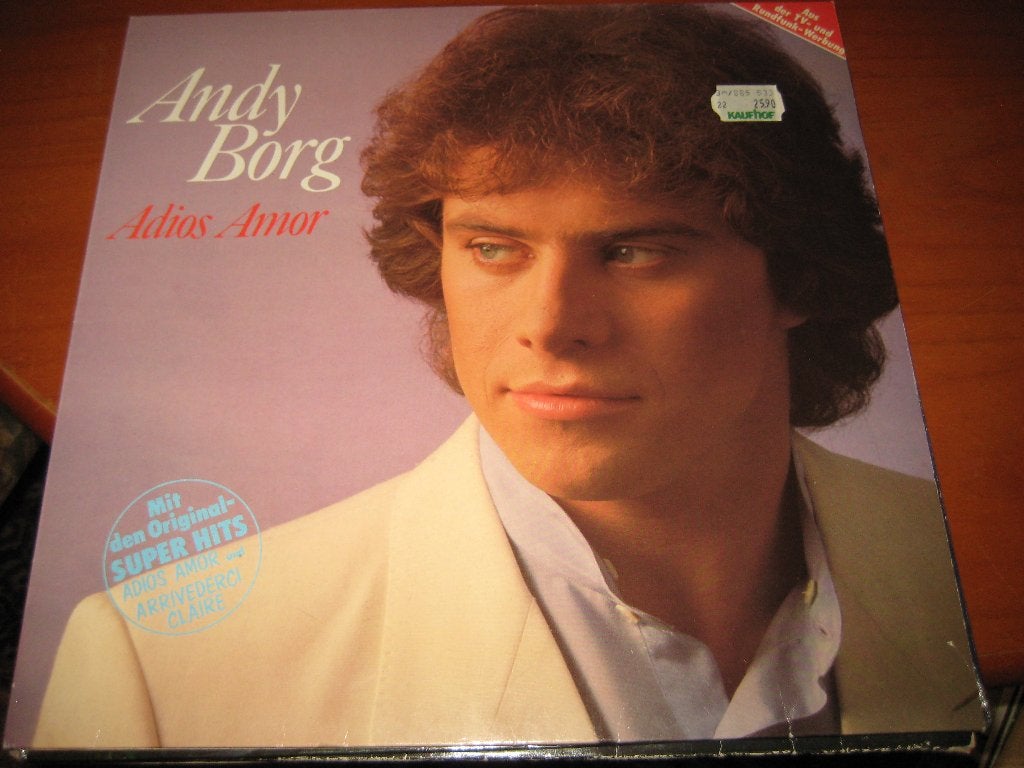 LP, Andy Borg: Adios Amor, Ophalen of Verzenden, Zo goed als nieuw, LP