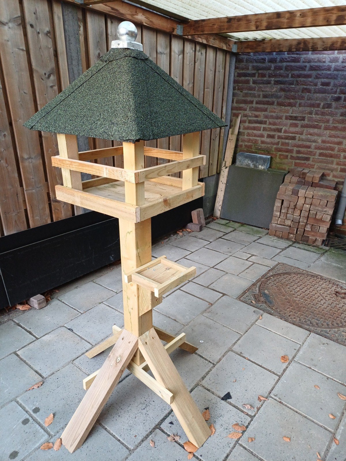 Vogelvoederhuisjes, Ophalen, Nieuw