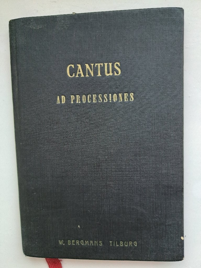 Cantus ad Processiones et Benedictiones – Bergmans 1948, Ophalen of Verzenden, Gelezen