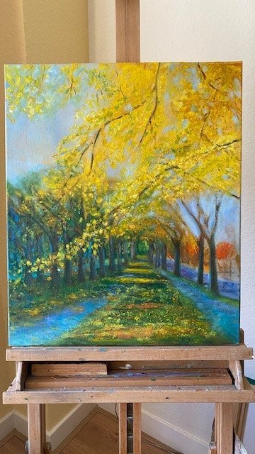 schilderij, Ophalen