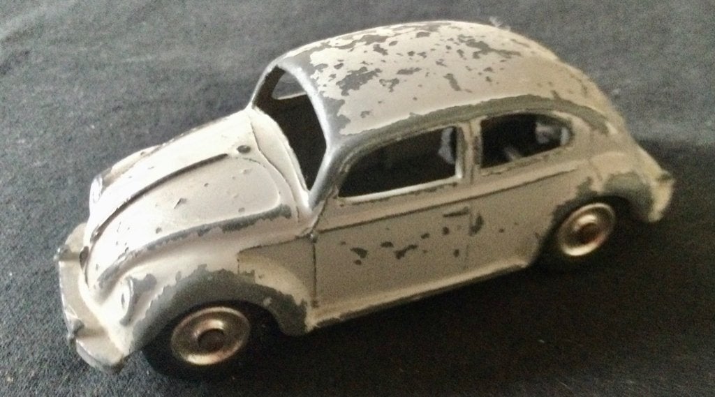 Dinky Toys Volkswagen Kever  oud 1/43, Ophalen of Verzenden, Gebruikt, Auto, Dinky Toys