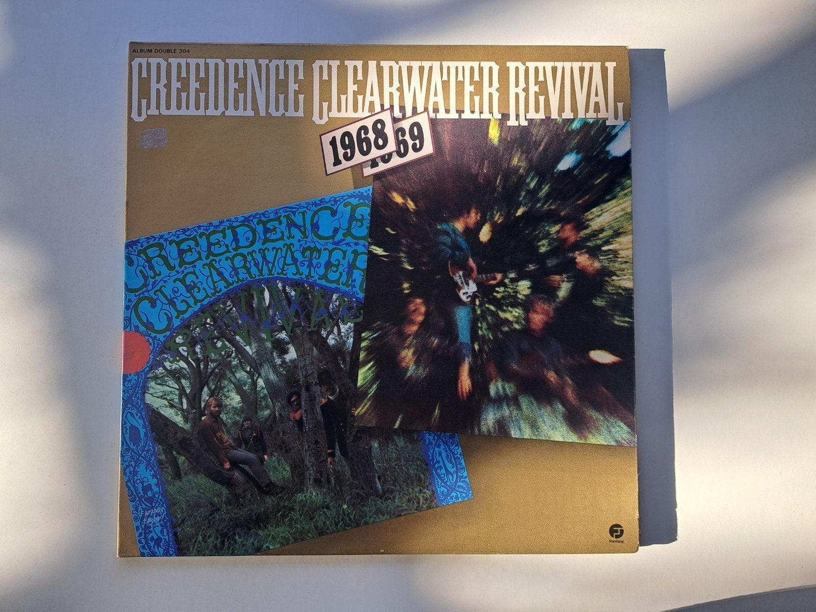 Dubbel Lp vinyl CCR Creedence Clearwater Revival - 1968 1969, Cd's en Dvd's, Ophalen of Verzenden, Gebruikt, 12 inch, Poprock