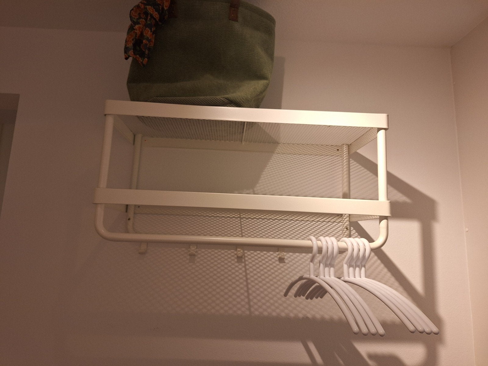 Kapstok wit Ikea Mackapär, Huis en Inrichting, Zo goed als nieuw, Minder dan 100 cm, Metaal, Ophalen