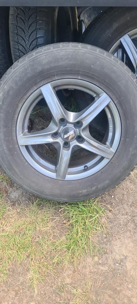 16 inch Alutec Velgenset (5x114.3) incl. Banden, Ophalen