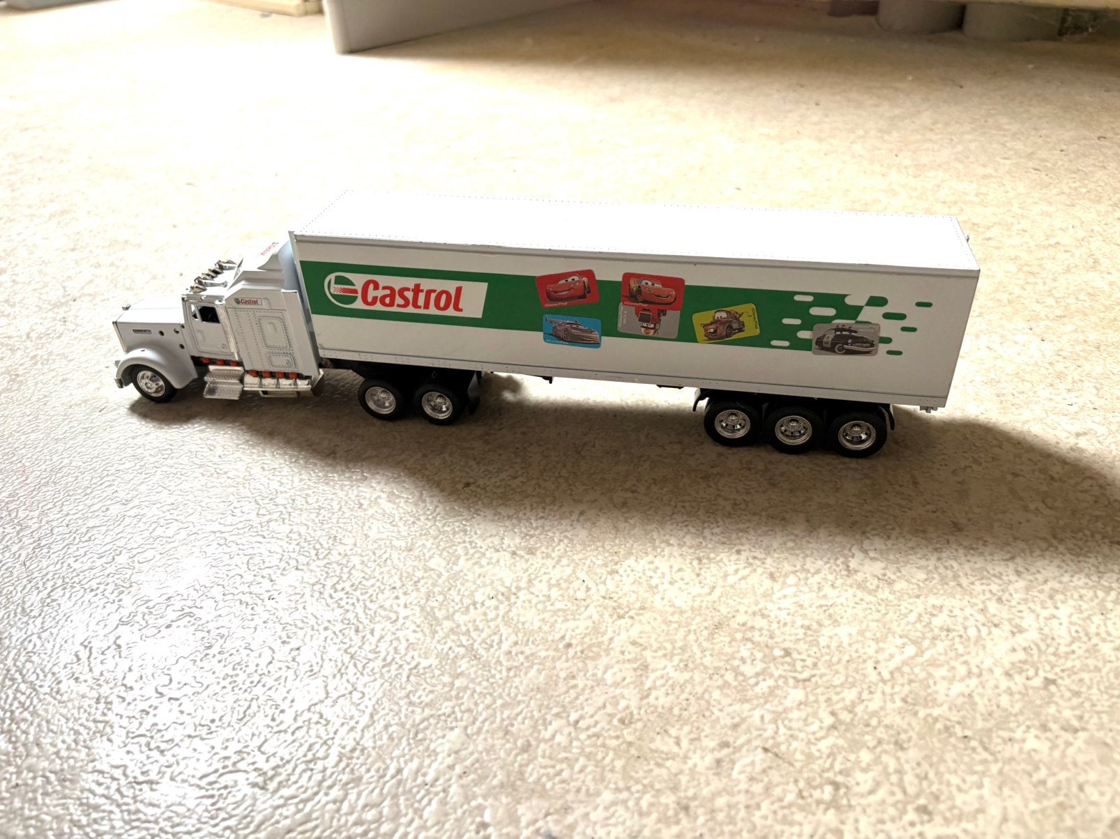 Castrol Kenworth Vrachtwagen met Trailer Model, Ophalen of Verzenden, Zo goed als nieuw