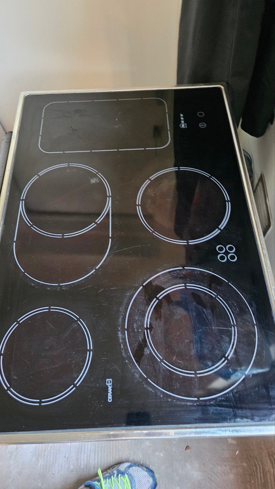Neff Keramische inbouw Kookplaat en Oven, Ophalen, Gebruikt, 60 cm of meer, Keramisch