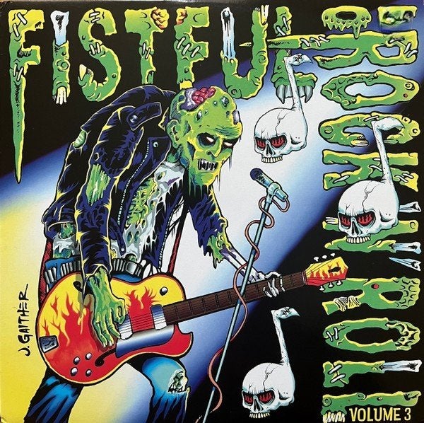 fistful of rock n roll - volume 3 / v/a - garage/punk+insert, LP, Inclusief insert, Verzenden, Zo goed als nieuw