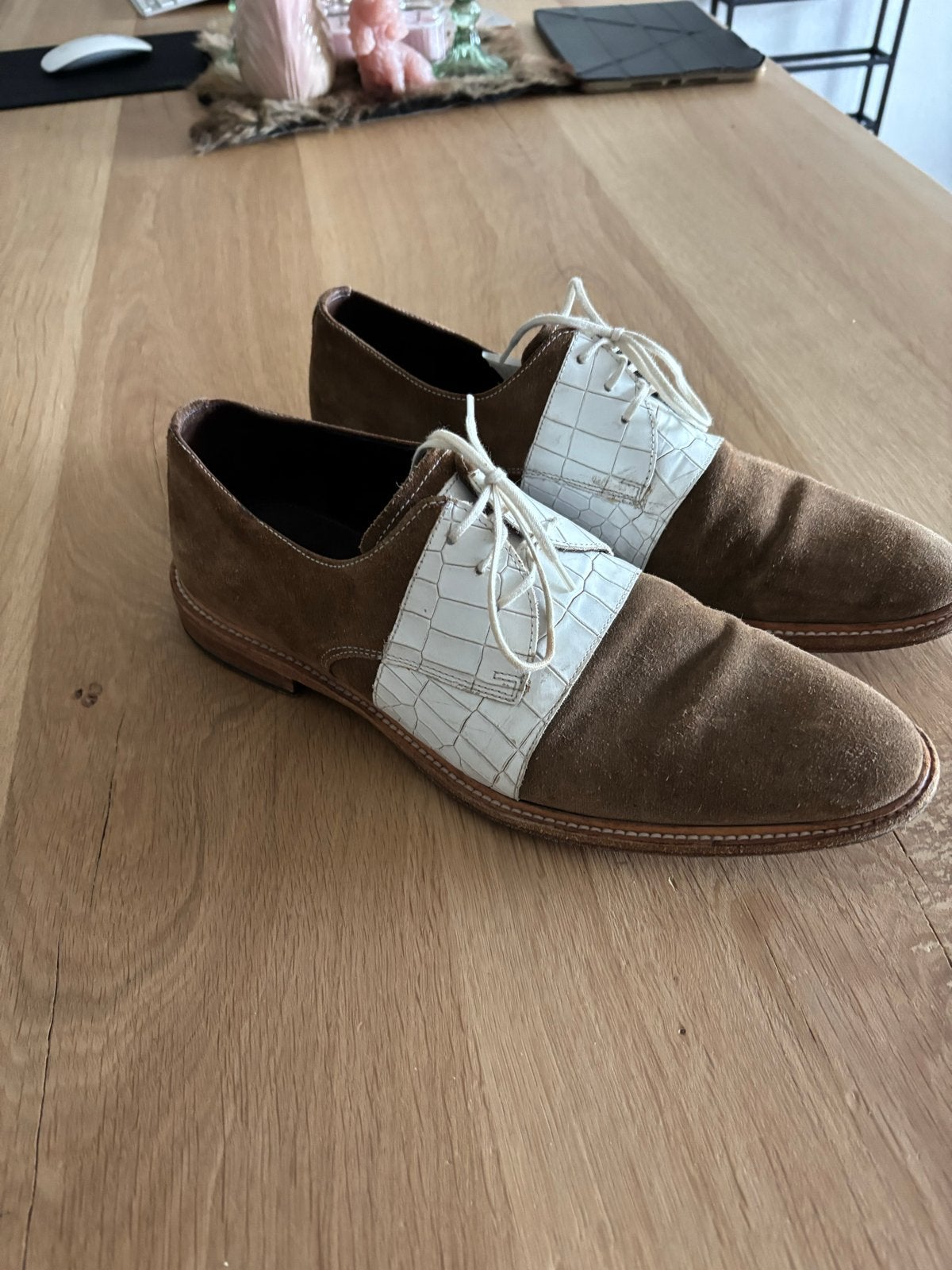 Floris van Bommel veterschoenen maat 42, Ophalen of Verzenden, Gedragen, Bruin, Veterschoenen