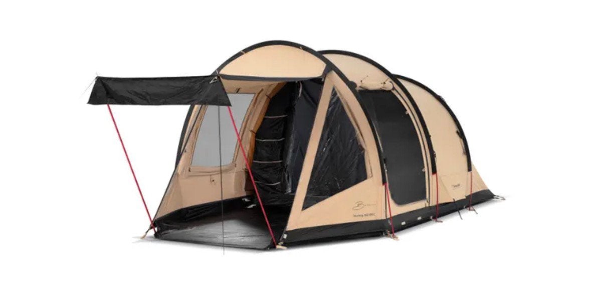 Perfecte staat 4pers. tent Bardani Mustang 260 RSTC, Ophalen, Zo goed als nieuw, Tot en met 4