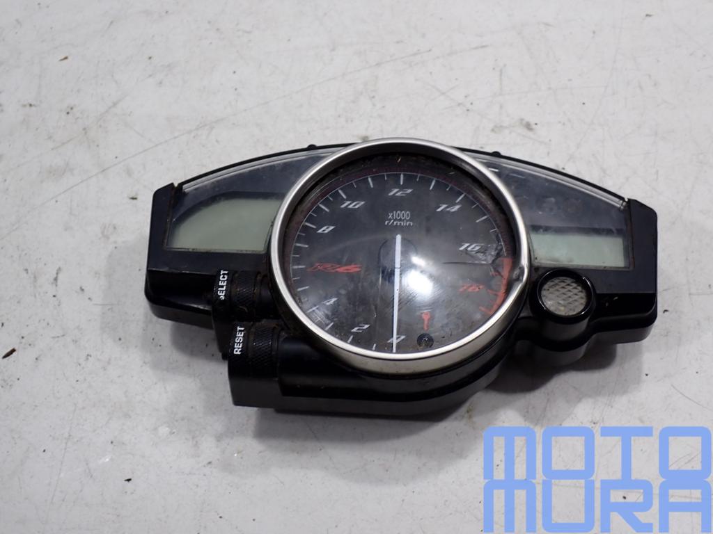 Yamaha YZF-R6 2008 - 2017 kilometerteller RJ15 YZF R6 dashb, Motoren, Onderdelen | Yamaha, Gebruikt, Ophalen of Verzenden