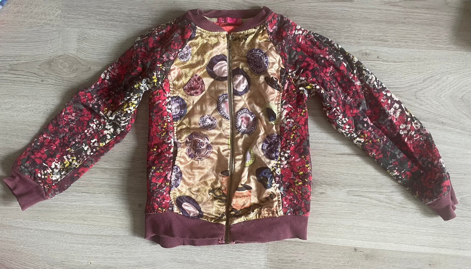 Prachtige zomerjas meisje cakewalk 122 / 128, Ophalen of Verzenden, Zo goed als nieuw, Meisje, Jas
