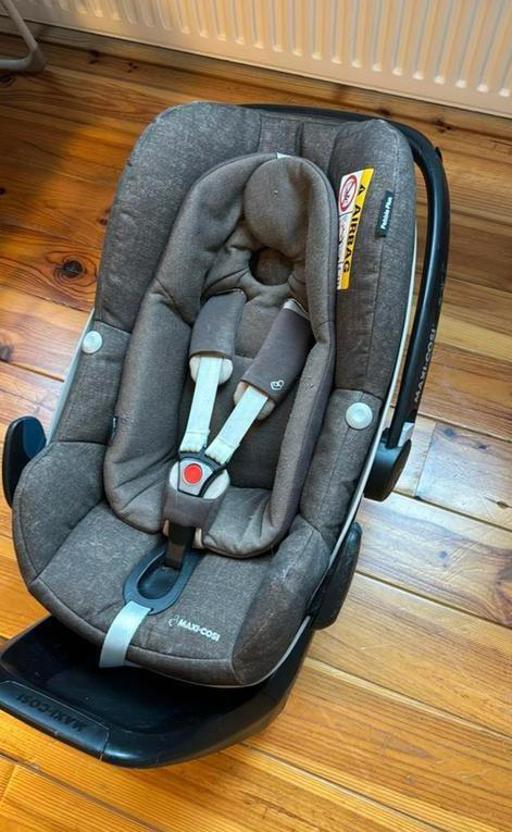 Maxicosi pebble plus +isofix, Ophalen, Zo goed als nieuw, Isofix, 0 t/m 13 kg