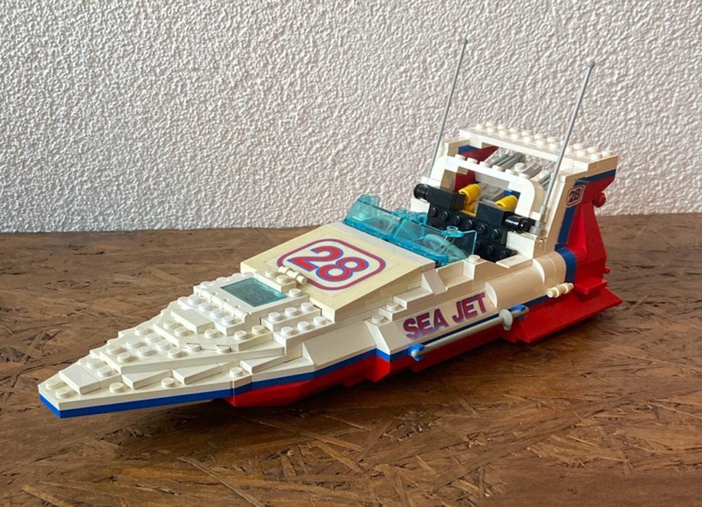 Lego model team 5521 sea jet, Gebruikt, Overige thema's, Lego, Compleet