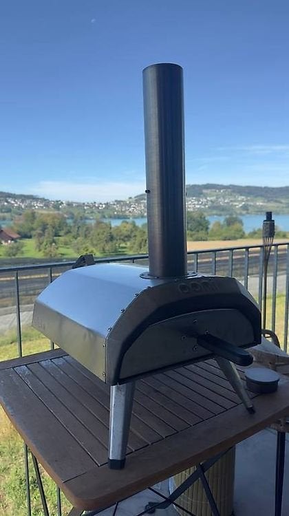 Ooni Karu 12 multifuel pizzaoven met gasadapter en hoes, Tuin en Terras, Ophalen of Verzenden, Nieuw, Ooni