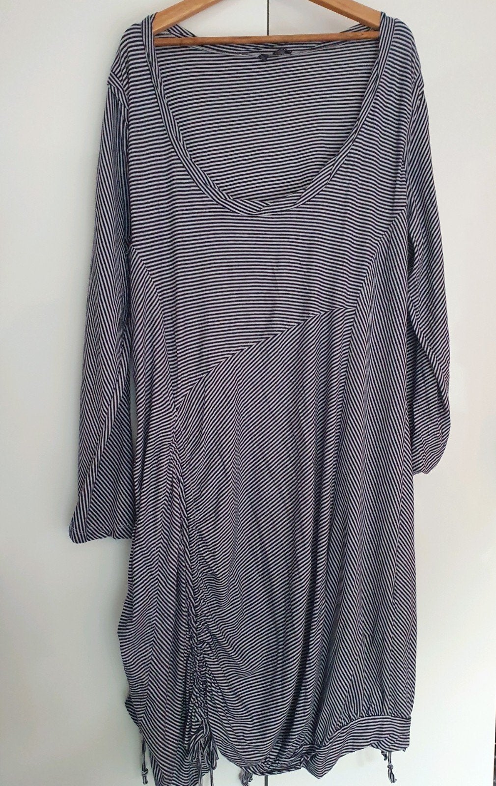 Speelse Rimini jurk/tuniek, mt 6 (50/52) met balloneffect, Rimini, Ophalen of Verzenden, Zo goed als nieuw, Blauw