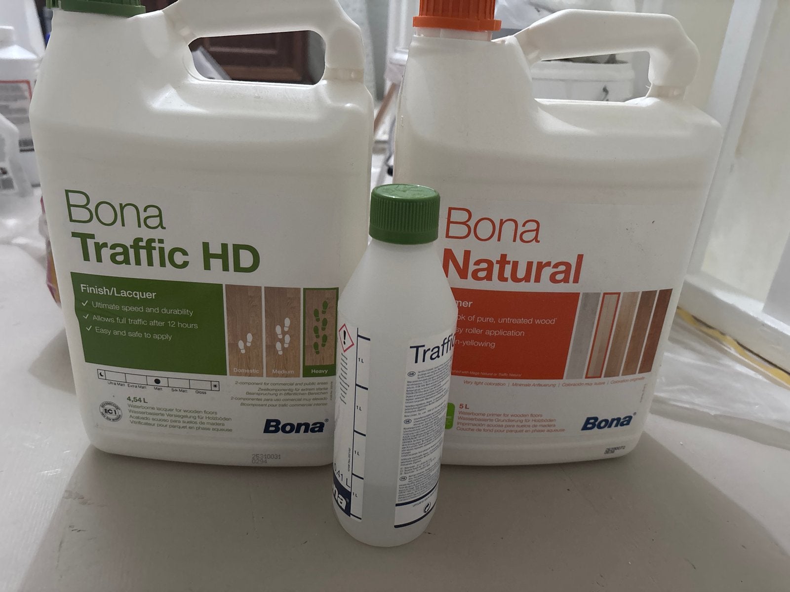 Bona Traffic HD en Natural Lak/Finish voor Vloeren, Overige kleuren, 5 tot 10 liter, Nieuw, Ophalen of Verzenden