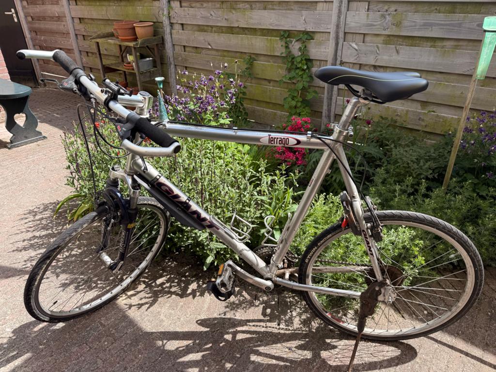 Giant Terrago Mountainbike - 24 versnellingen, voorvering, Ophalen, Gebruikt, 57 cm of meer, Hardtail