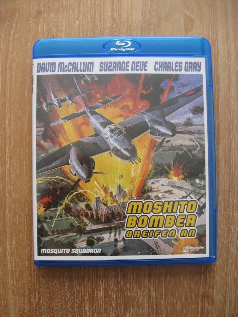 Blu-ray Mosquito Squadron (Duitse uitgave) David McCallum, Engels, Film, Engels, Ophalen of Verzenden