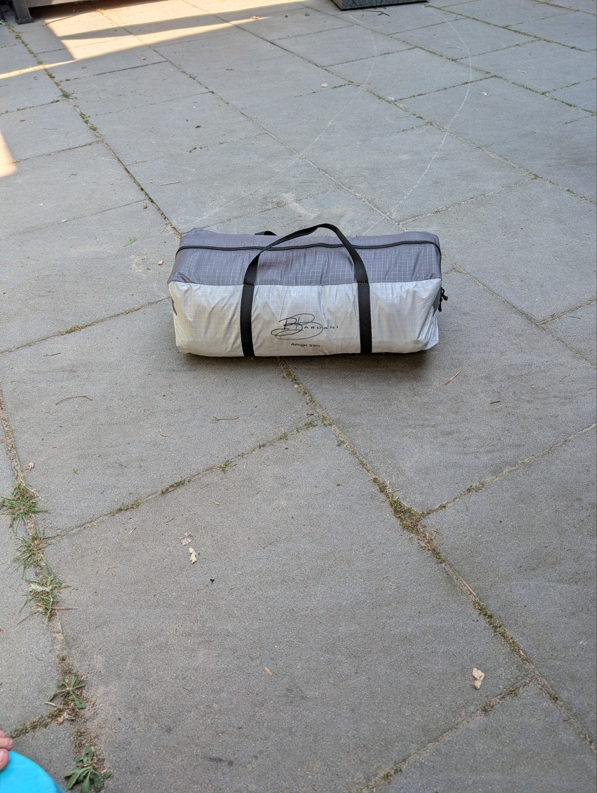 Amigo 350 tent - Compleet en klaar voor avontuur!, Caravans en Kamperen, Ophalen, Gebruikt, Tot en met 4