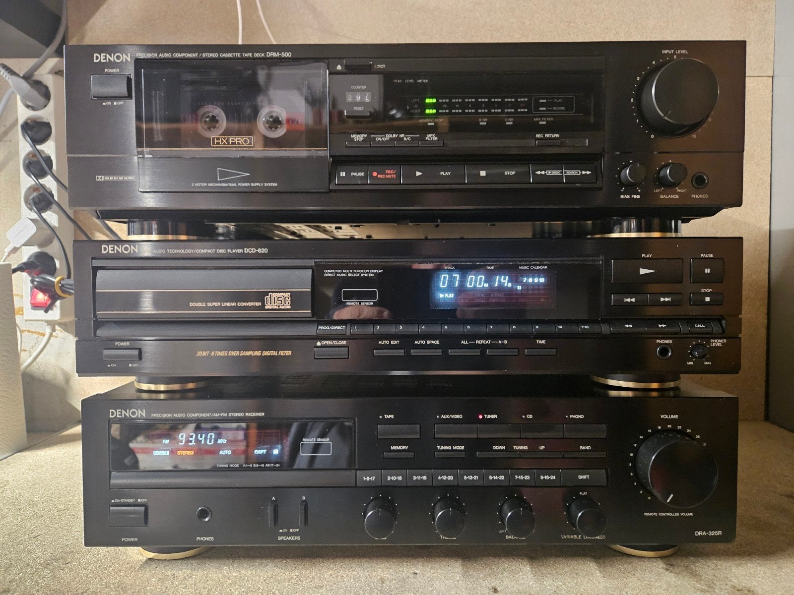 Denon Stereo Set in Nieuwstaat, Ophalen, Tuner of Radio, Denon, Losse componenten