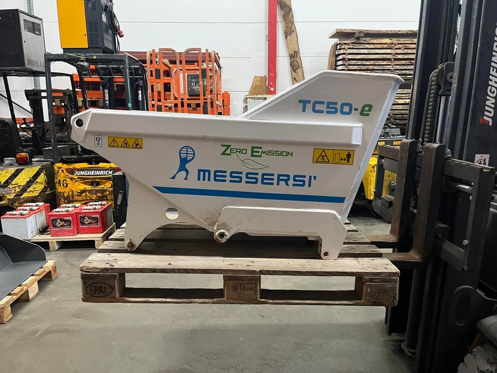 Nieuwe Messersi TC50 dumpbak Tch-05 Kubota, Ophalen, Zo goed als nieuw