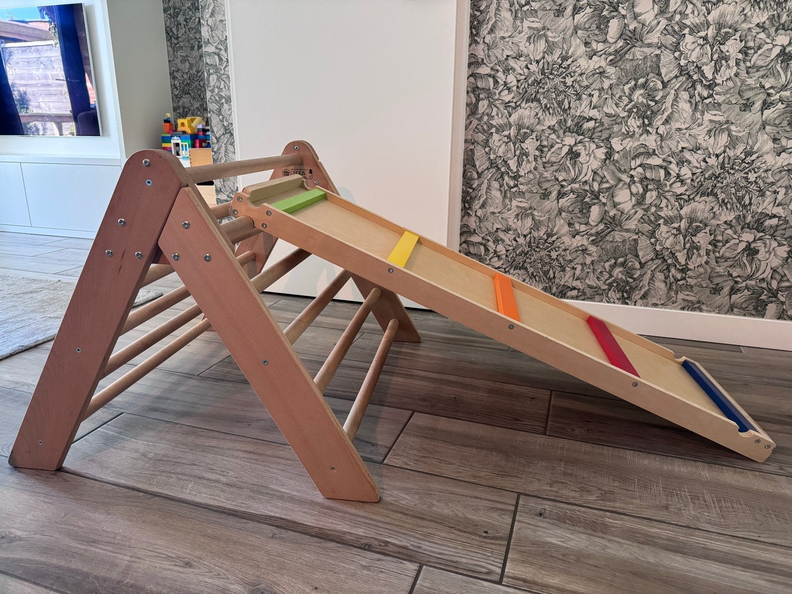 Playtive Klimrek met Glijbaan - Zo goed als nieuw, Ophalen, Gebruikt, Glijbaan