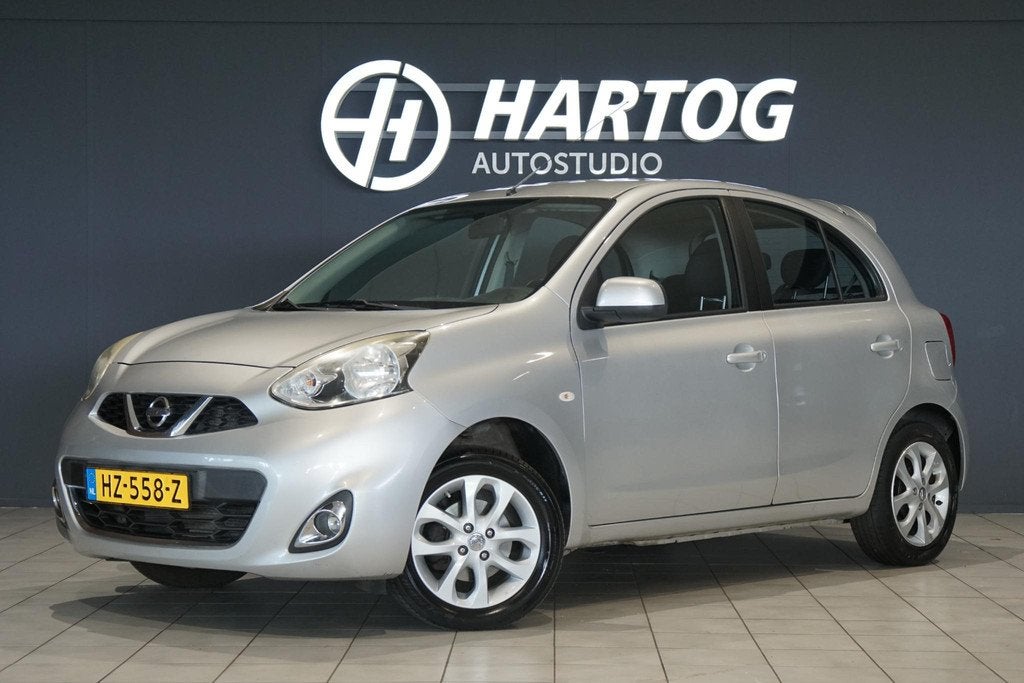 Nissan Micra 1.2 Acenta + AIRCO / CRUISE CONTROL / BLUETOOTH, Voorwielaandrijving, Stof, Gebruikt, 1198 cc