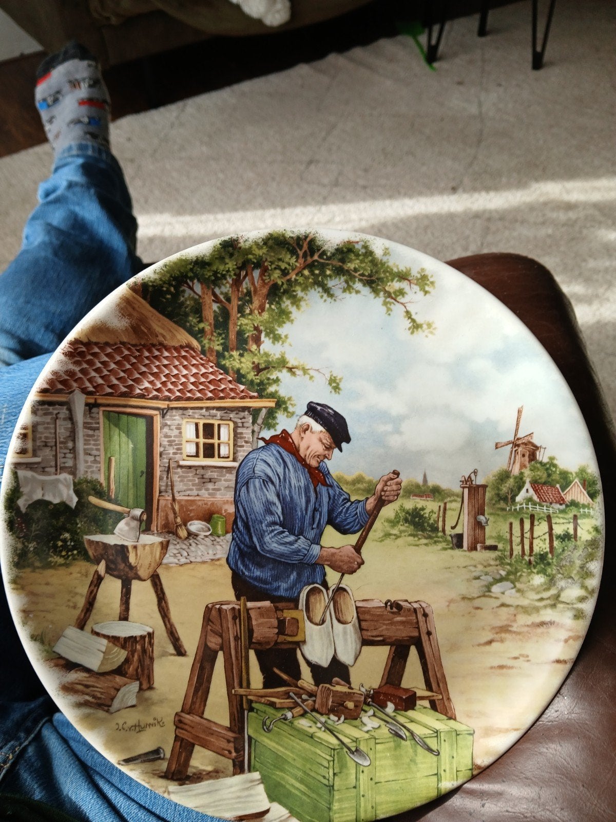te koop mooie bord uit Enter., Ophalen of Verzenden