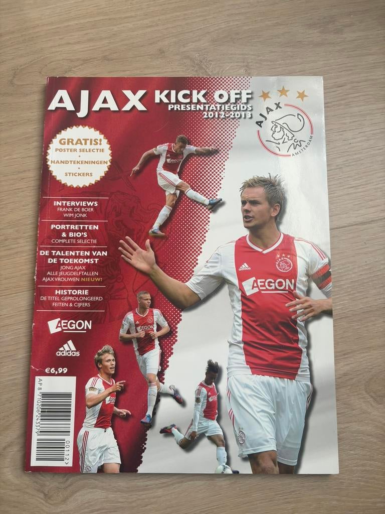 Ajax Presentatiegids 2012/2013, Ophalen of Verzenden, Zo goed als nieuw, Ajax