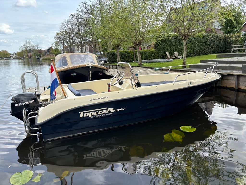 Topcraft 440 Millenium Edition, Watersport en Boten, Ophalen, Tot 10 pk, Zo goed als nieuw, 3 tot 6 meter