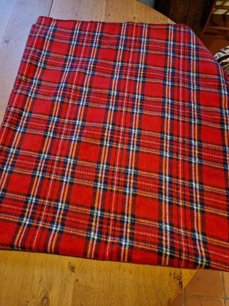 RODE RUIT PLAID, Ophalen of Verzenden