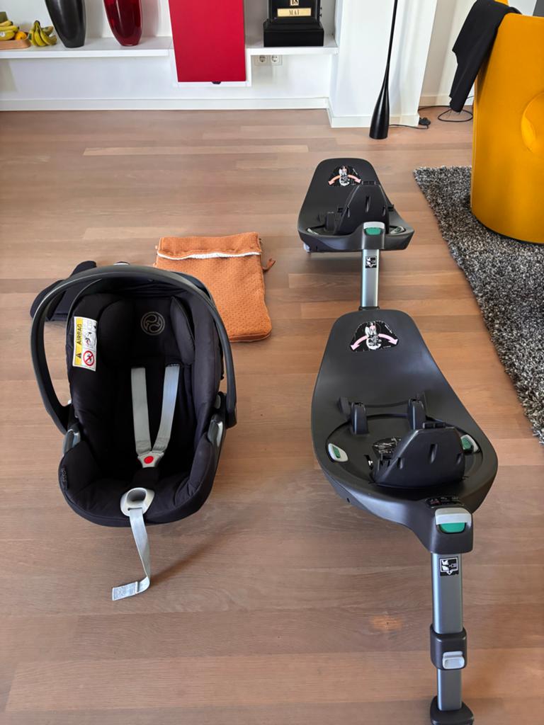 Cybex Sirona Z i-Size maxi cosy + 2 isofix +voetenzak, Verstelbare rugleuning, Zo goed als nieuw, Isofix, 0 t/m 13 kg